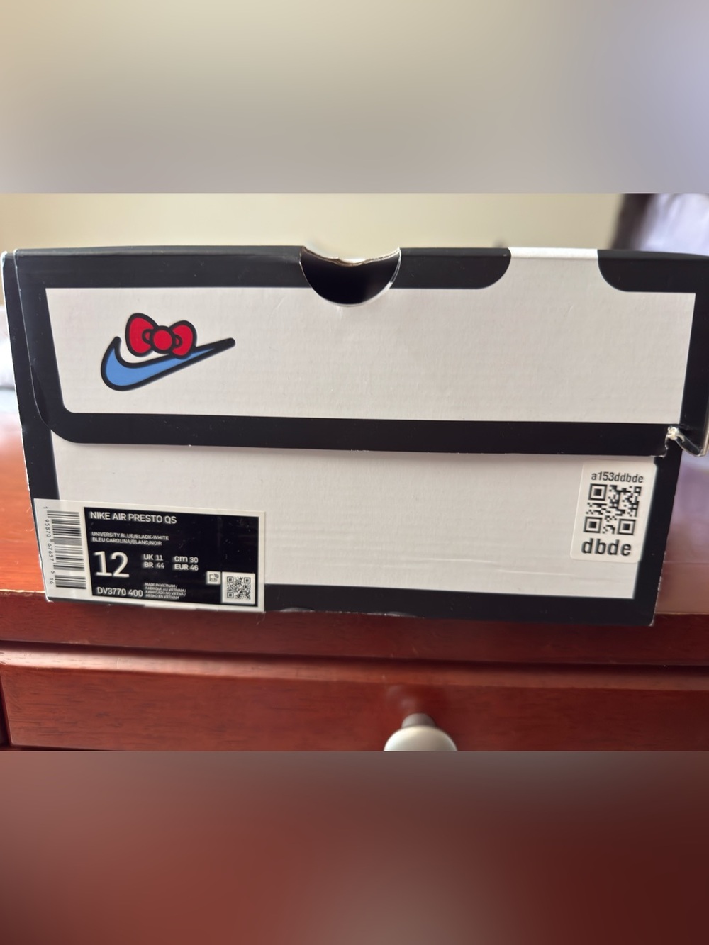 Nike Presto Hello Kitty Sz 12